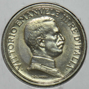 Italy 1916 2 Lire Horse animal I0523 combine shipping