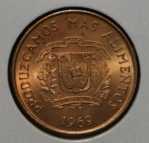 Dominican Republic 1969 Centavo  290223 combine shipping