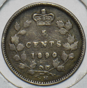 Canada 1890 H 5 Cents 297519 combine shipping