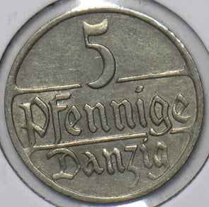 Danzig 1923 5 Pfennig 296196 combine shipping
