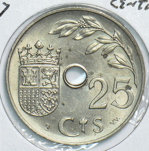 Spain 1937 25 Centimos 299086 combine shipping
