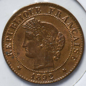 France 1892 Centime 490163 combine shipping