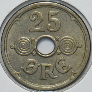 Denmark 1934 25 Ore 192168 combine shipping