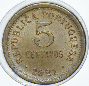 Portugal 1921 5 Centavos 191612 combine shipping