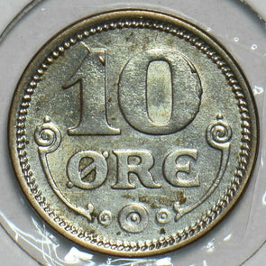 Denmark 1918 10 Ore 197256 combine shipping