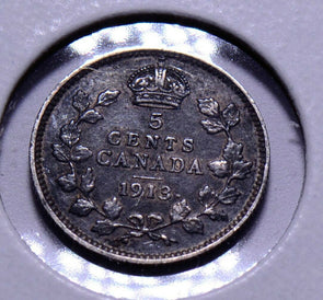 CA0106 Canada 1913 5 Cents combine shipping