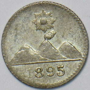 Guatemala 1895 H 1/4 Real 194060 combine shipping