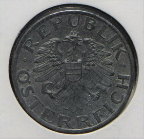 Austria 1976 5 Groschen Eagle animal  292076 combine shipping
