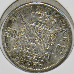 Belgium 1899 50 Centimes 151657 combine shipping