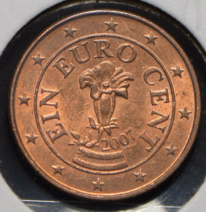 Austria 2007 Cent  901175 combine shipping