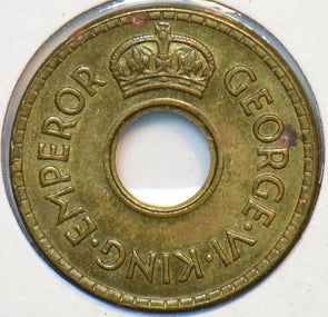 Fiji 1942 1/2 Penny 151621 combine shipping