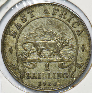 East Africa 1922 Shilling Lion animal 193902 combine shipping