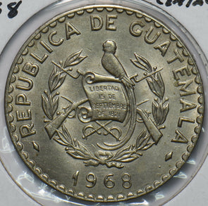 Guatemala 1968 25 Centavos (Quetzal) bird animal 240139 combine shipping