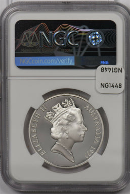 Australia 1993 10 Dollar silver NGC Proof 69UC Capital Territory NG1448 combine