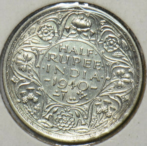 India British 1940 1/2 Rupee 151187 combine shipping