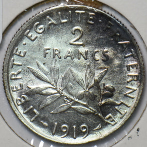 France 1919 2 Francs 294178 combine shipping