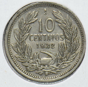 Chile 1982 10 Centavos Vulture animal 192012 combine shipping