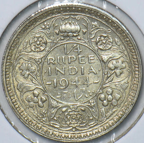 British India 1944 1/4 Rupee 295360 combine shipping
