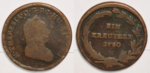 Austria 1780 Kreutzer Maria Theresia 199090 combine shipping
