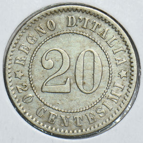 Italy 1894 20 Centesimi 241025 combine shipping