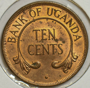 Uganda 1966 10 Cents 152967 combine shipping