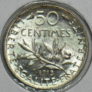 France 1913 50 Centimes 298020 combine shipping