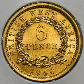 British West Africa 1940 6 Pence 297693 combine shipping