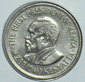 Kenya 1977 Mzeejomo Kenyatta 50 Cents Lions animal First President Of Kenya 1915