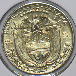 Panama 1947 1/10 Balboa 296294 combine shipping