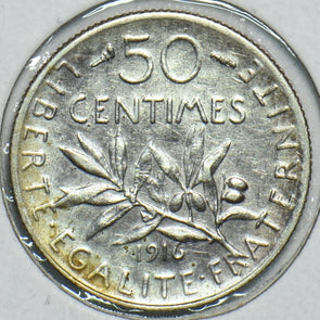 France 1916 50 Centimes 197160 combine shipping