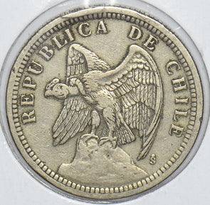 Chile 1933 Peso Condor animal 291181 combine shipping