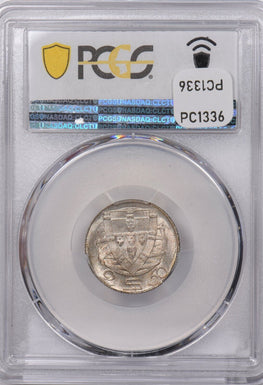 Portugal 1951 2 1/2 Escudos PCGS MS 66 finest known None Higher PC1336 combine s