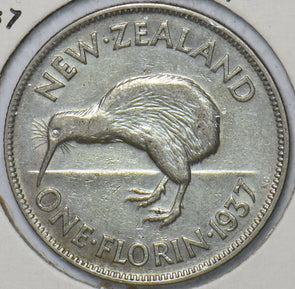 New Zealand 1937 Florin Kiwi Bird animal 195114 combine shipping