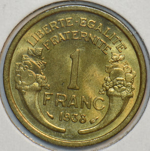 France 1938 Franc 297307 combine shipping