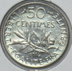 France 1916 50 Centimes 294513 combine shipping