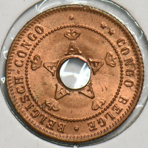 Belgium Congo 1919 Centime 491453 combine shipping