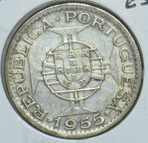 Portugal 1955 Angola 10 Escudos 191645 combine shipping