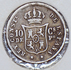 Philippines 1885 10 Centavos 35 190135 combine shipping