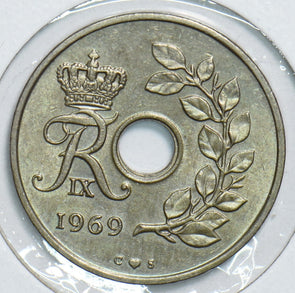 Denmark 1969 25 Ore 198304 combine shipping