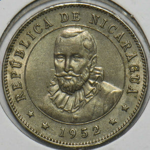 Nicaragua 1952 25 Centavos 296856 combine shipping