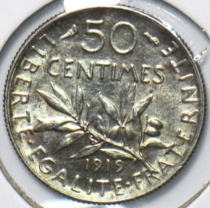 France 1919 50 Centimes 294358 combine shipping