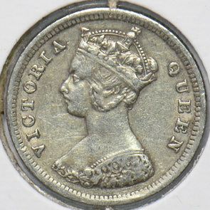 Hong Kong 1894 10 Cents 293999 combine shipping