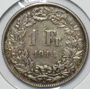 Switzerland 1914 Franc 193846 combine shipping