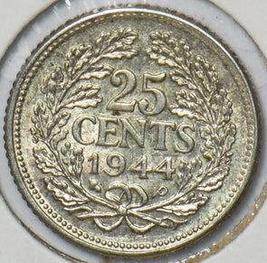 Netherlands 1944 P 25 Cents 151024 combine shipping