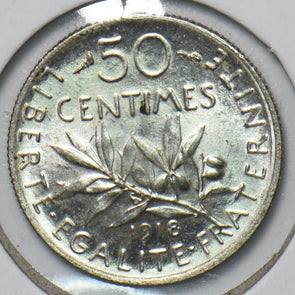 France 1918 50 Centimes 294144 combine shipping