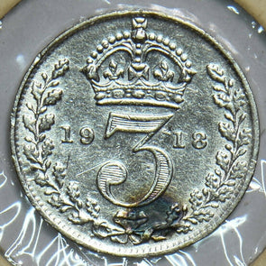 Great Britain 1918 3 Pence/Threepence 197370 combine shipping