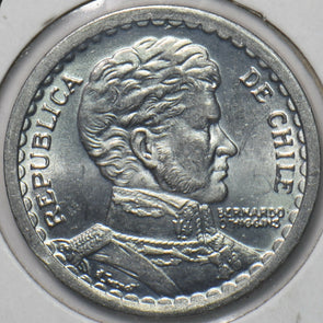 Chile 1956 Peso BU 193670 combine shipping