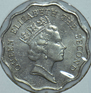 Hong Kong 1989 2 Dollars Lion animal  290486 combine shipping