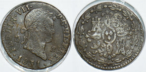 Spain 1831 2 Maravedis 198460 combine shipping