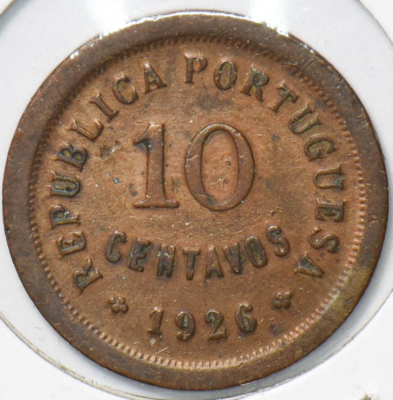 Portugal 1926 10 Centavos 901982 combine shipping
